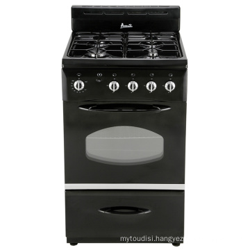 4 Burner Free Standing Gas Stove with Oven